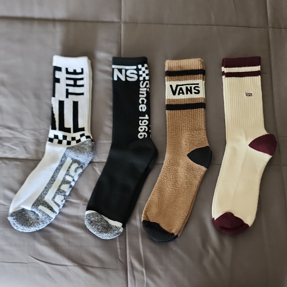 Vans Men's Multi-Color Crew Socks